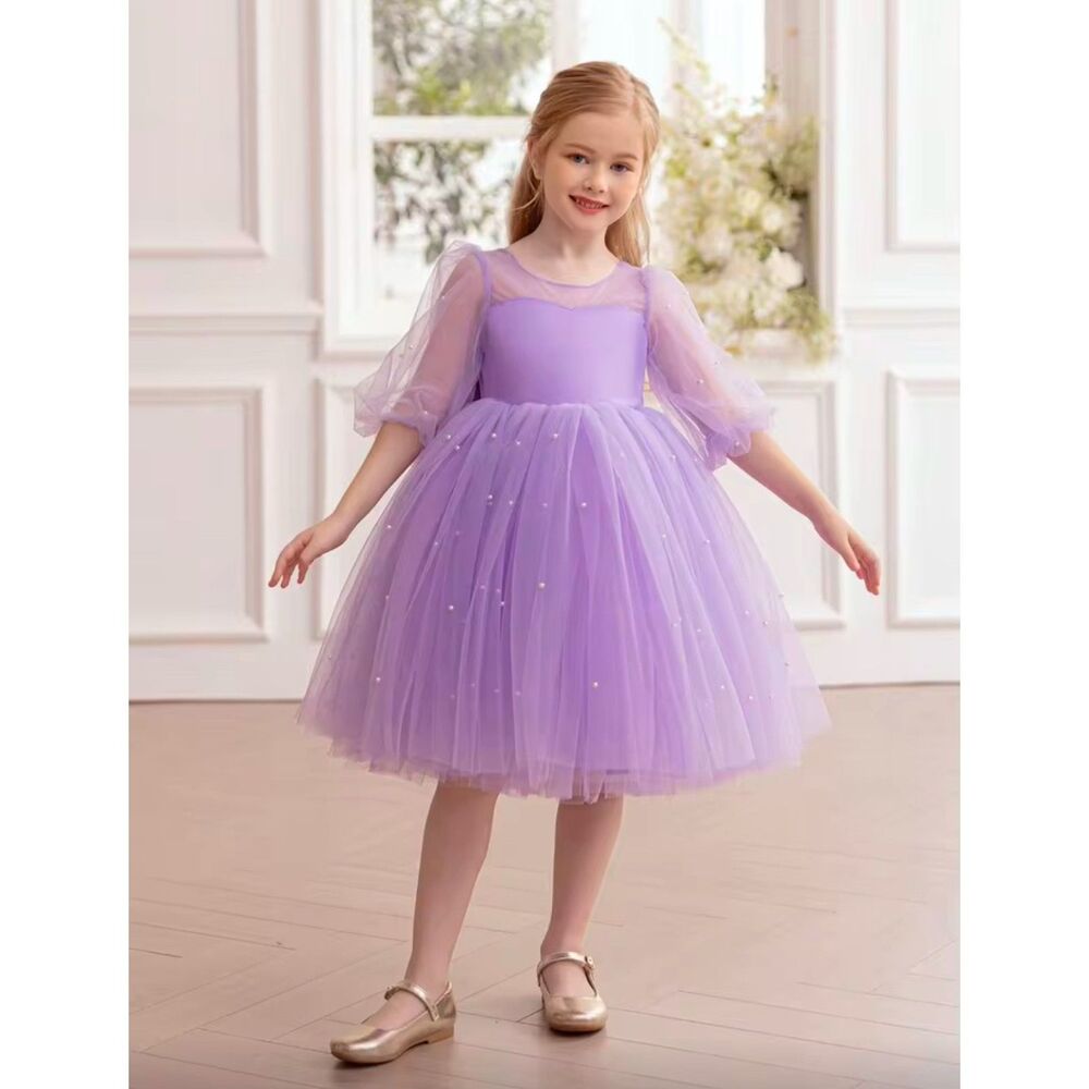 Purple tulle dress size 7